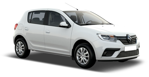 Renault Sandero Белый лед