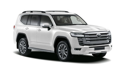 Toyota Land Cruiser 300 Белый / Super white